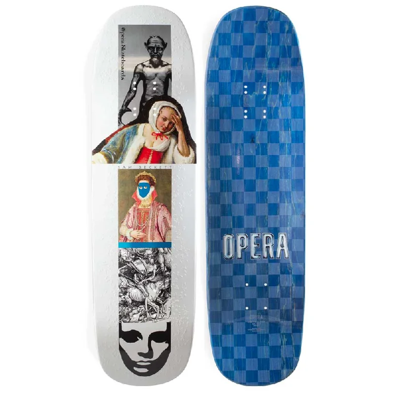 Skateboard Deck for Beginners and Pros-Opera Skateboards Sam Beckett Dover Skateboard Deck 8.75"