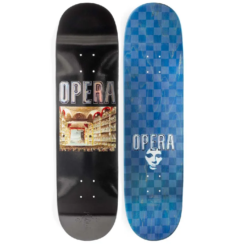 Skateboard Deck with Shock Absorption-Opera Skateboards Theater Skateboard Deck 8.25"