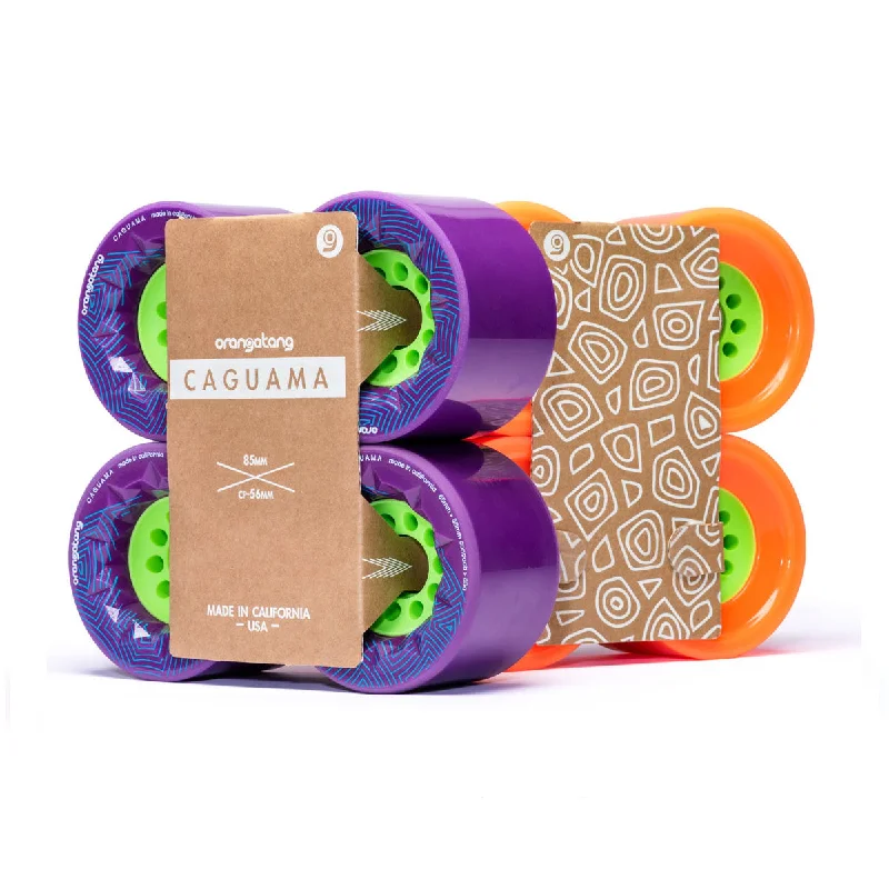 Skateboard Wheels for Vert Skating-Orangatang Caguama 85mm Longboard Wheels