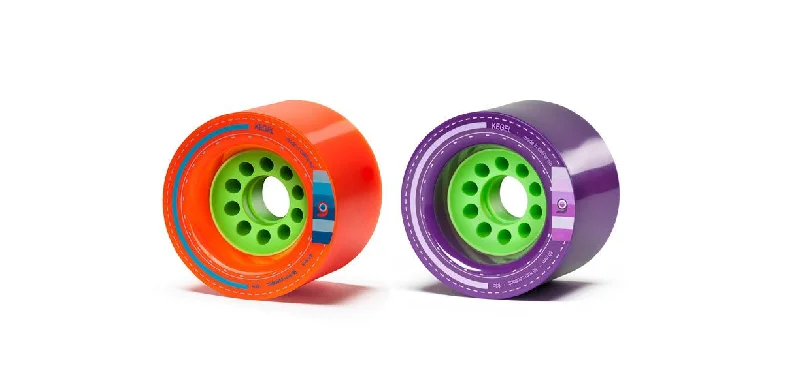 Skateboard Wheels for Bowl Skating-Orangatang Kegel Wheels (set of 4)