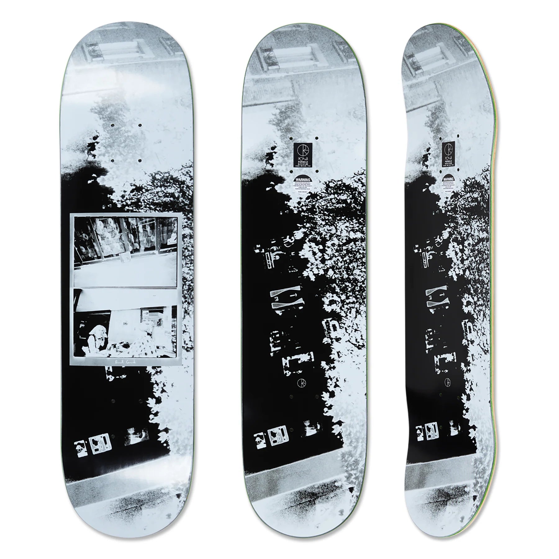 Skateboard Deck with Artistic Customization-Paul Grund Untitled | 8.0"