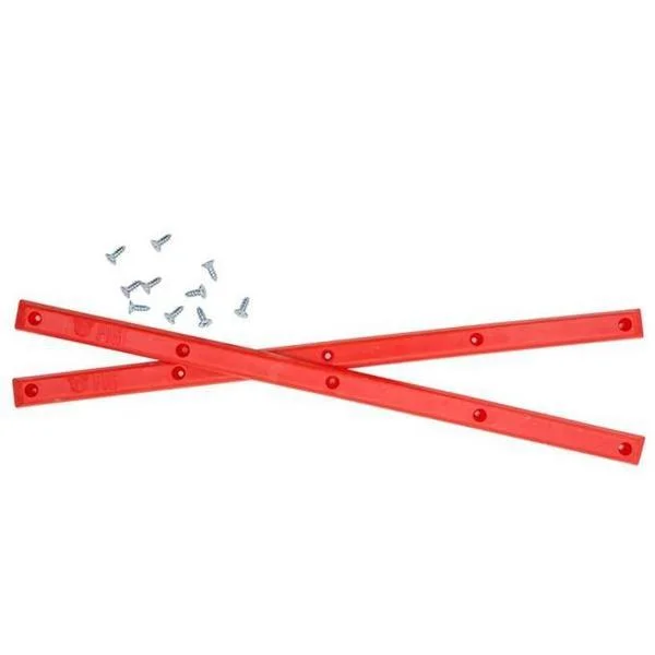 Extra Durable Skateboard Rails-Pig Board Rails Red