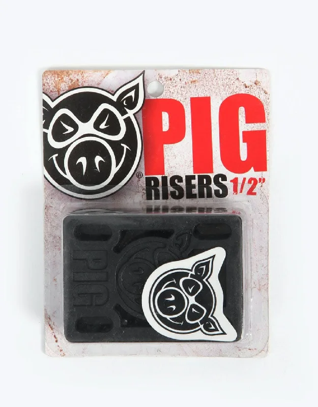 Skateboard Hardware With Allen Key Bolts-Pig Hard 1/2" Riser Pads