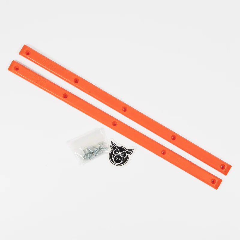 High-Stability Skateboard Rails-Pig Wheels - Pig Skateboard Rails - Orange