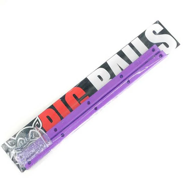 Flexible Skateboard Rails-Pig Skateboard Rails Purple