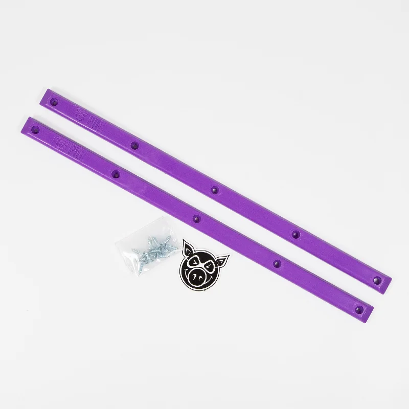 Multi-Use Skateboard Rails-Pig Wheels - Pig Skateboard Rails - Purple