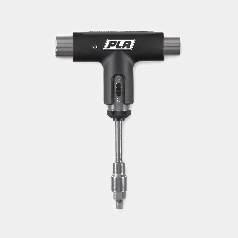 Reliable Skateboard Hardware-PLA X SILVER SKATE TOOL - BLACK