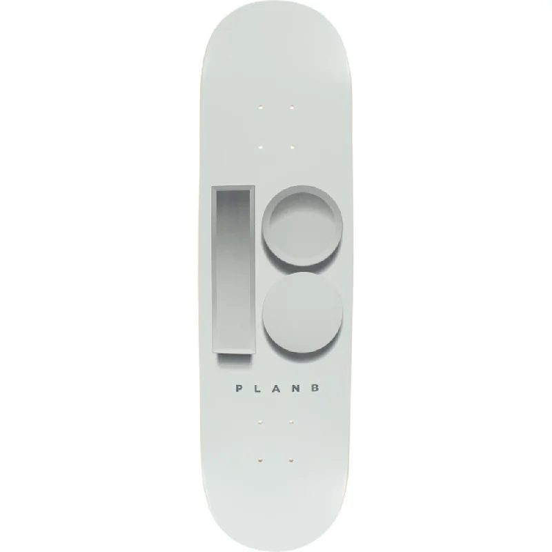 Skateboard Deck with Grip Tape-Plan B 3D 8.25" Skateboard Deck