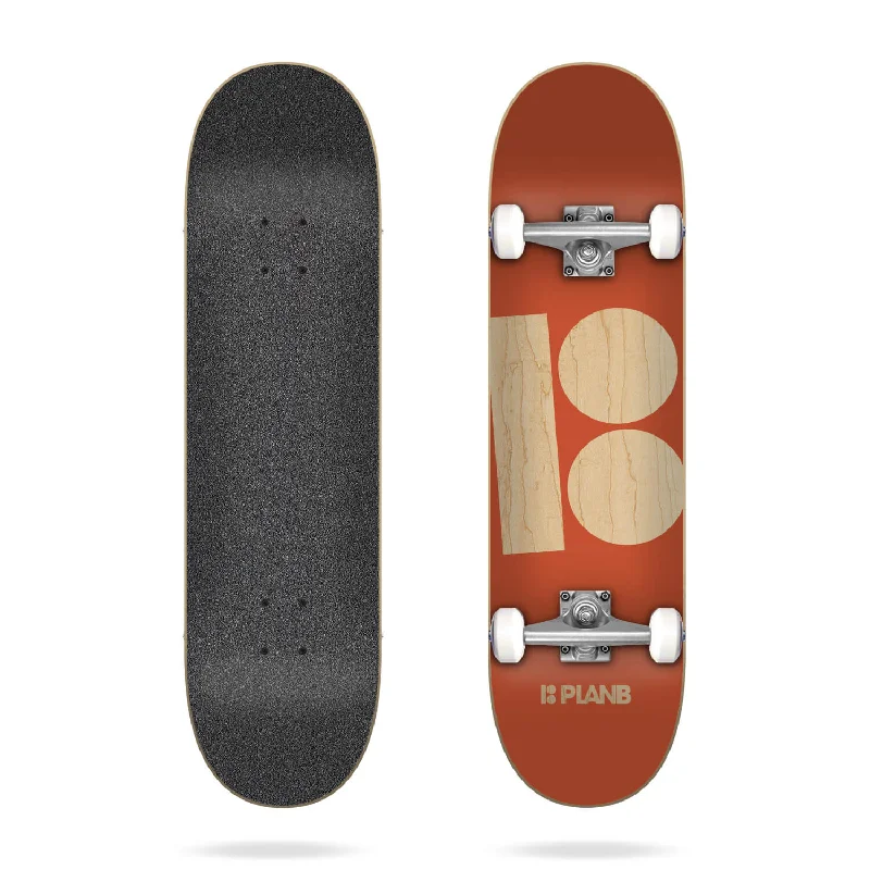 Skateboard for Hardcore Skaters-Plan B Corner Stained Mini Complete Skateboard - 7.25"