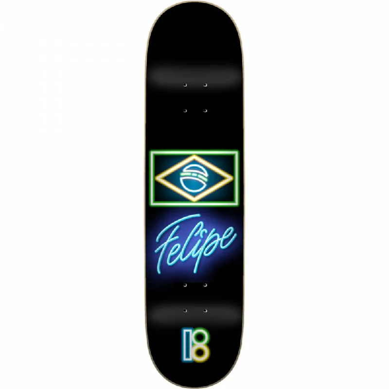 Trick Skateboard Deck-Plan B Felipe Neon 7.75" Skateboard Deck