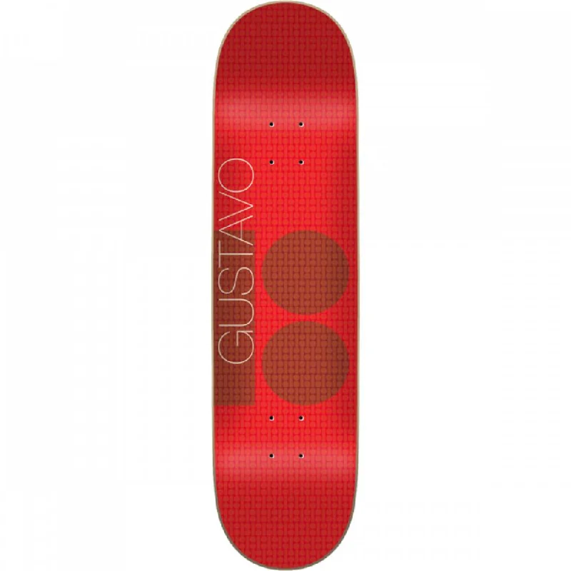 Skateboard Deck with Extra Strong Core-Plan B Gustavo Varnish 8.0" Skateboard Deck