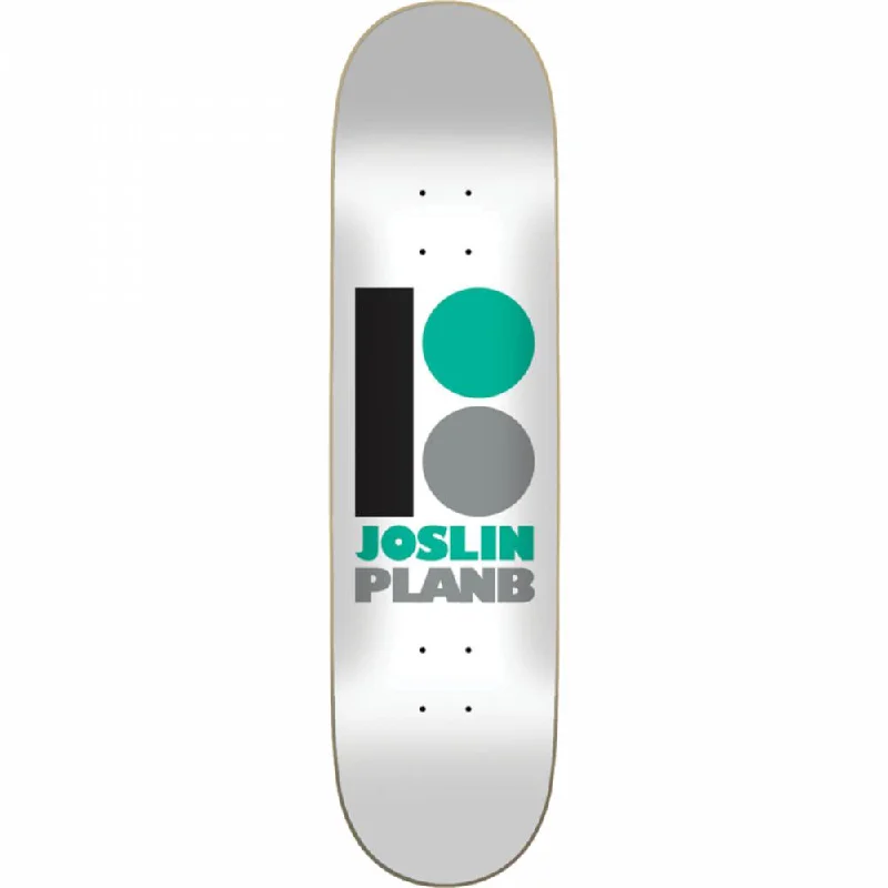 Skateboard Deck with Double Kicktail-Plan B Joslin Original 8.37" Skateboard Deck