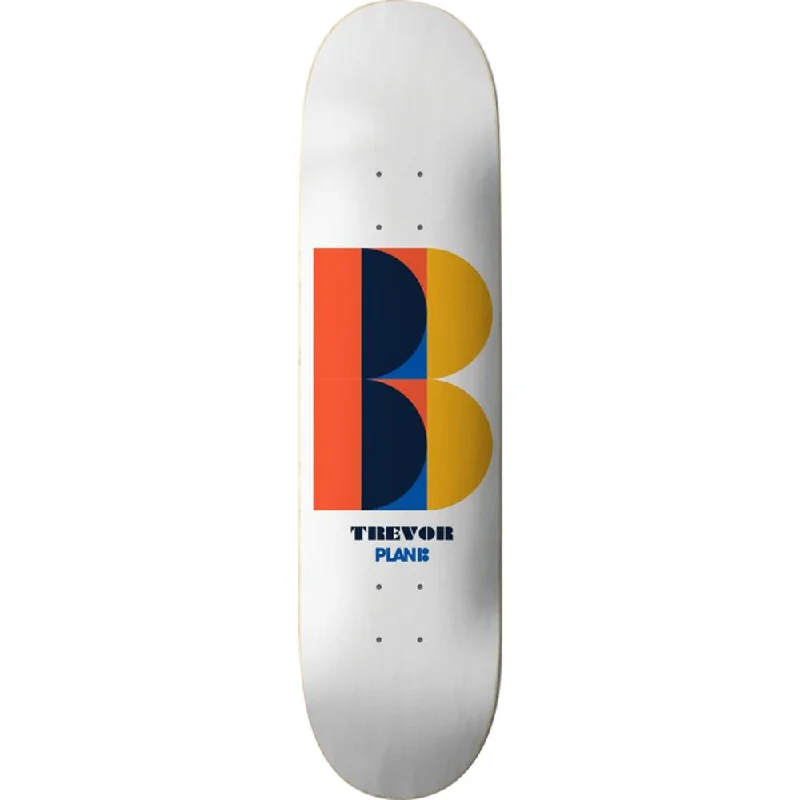 Skateboard Deck with Steep Kick-Plan B Mcclung Deco 8.0" Skateboard Deck