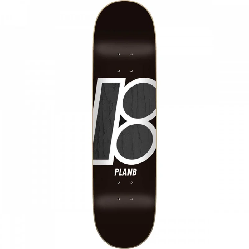 Skateboard Deck with Versatile Performance-Plan B Stained 8.0" Skateboard Deck