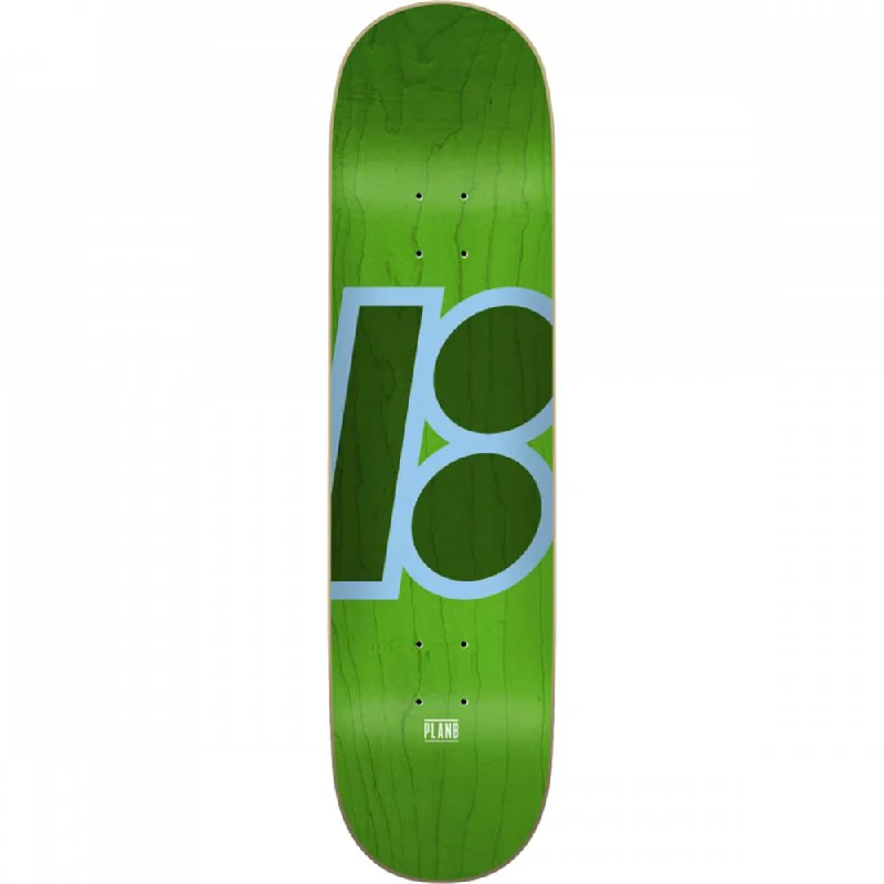 Cruiser Skateboard Deck-Plan B Stained Green 8.25" Skateboard Deck