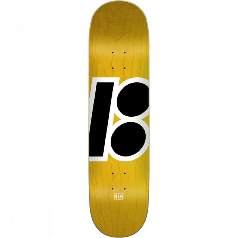 Freestyle Skateboard Deck-Plan B Stained Yellow 8.37" Skateboard Deck