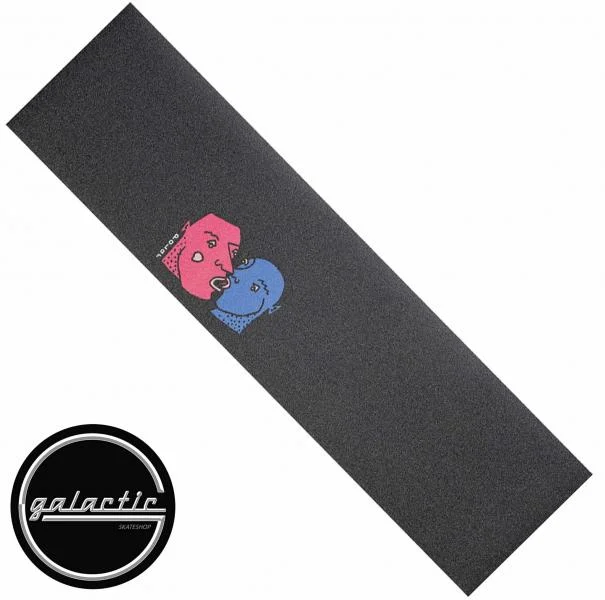 Beginner Skateboard Grip Tape-Polar Kissing Heads Griptape