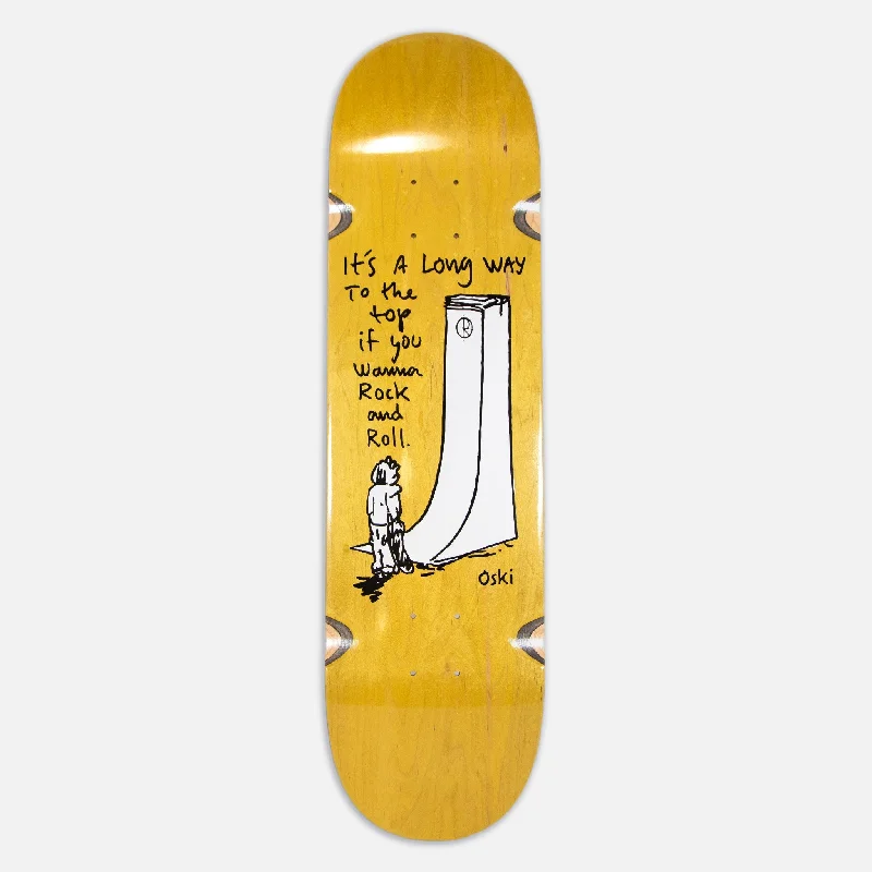 Skateboard Deck with Laminated Protection-Polar Skate Co. - 8.25" Oskar Rozenberg Rock & Roll Skateboard Deck - Various Stains