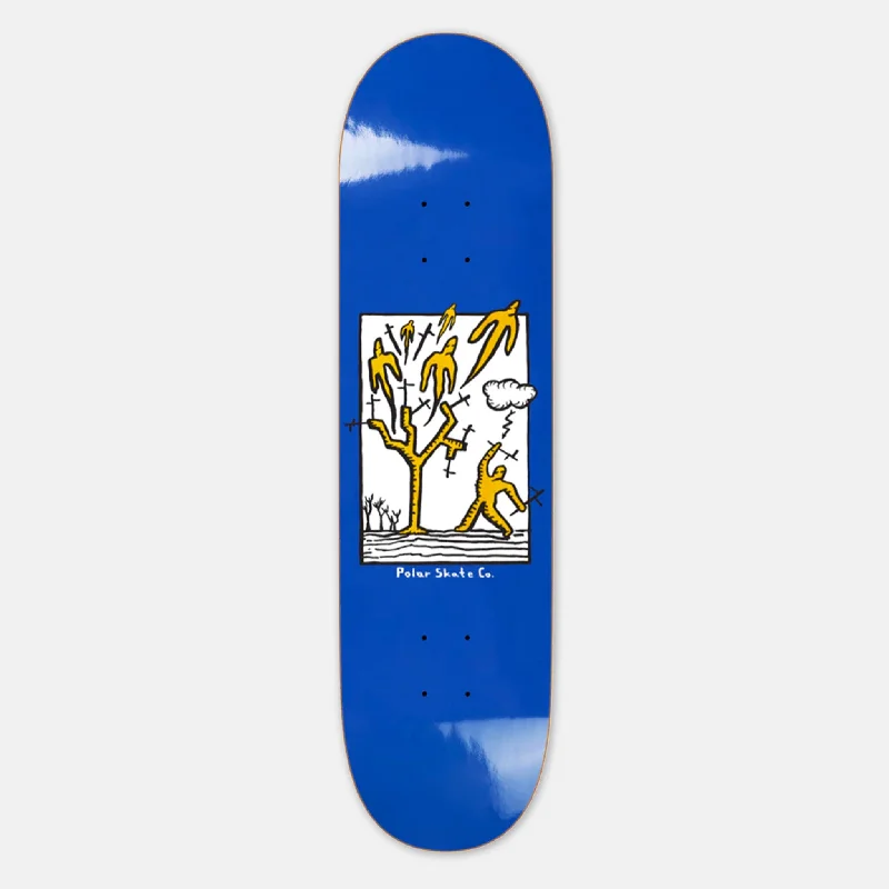 Skateboard Deck with Soft Flex-Polar Skate Co. - 8.375" Heaven Skateboard Deck - Blue