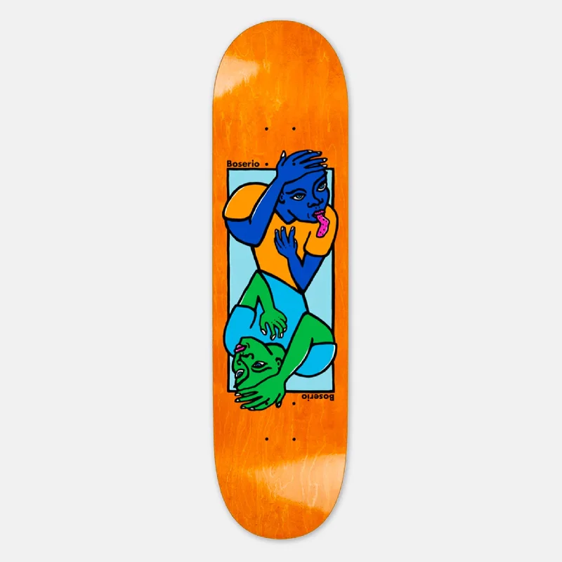 Skateboard Deck for Semi-Pro Skaters-Polar Skate Co. - 8.5" Nick Boserio Double Head Skateboard Deck - Various Stains