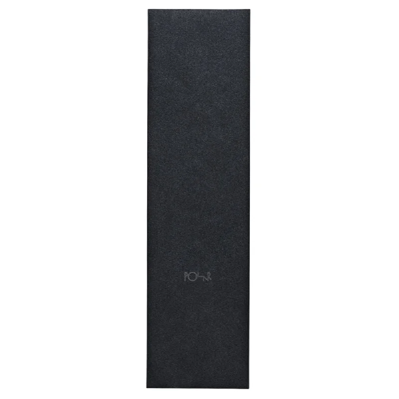 Skateboard Grip Tape with Extra Comfort-Polar Skate Co. Vertical Polar Script Griptape Black