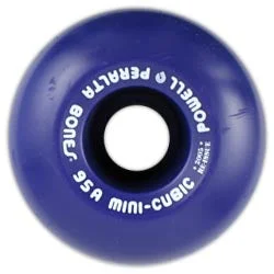 Skateboard Wheels for Skateboard Collectors-Powell Mini Cubic 64MM 95A Purple Re-Issue Skateboard Wheels