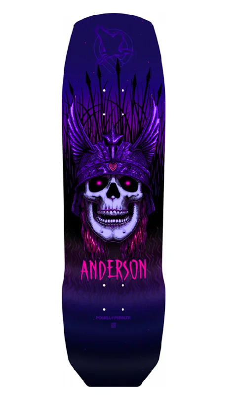 Skateboard Deck for Gravity Sports-Powell Peralta Anderson Heron Skull Deck 8.45in