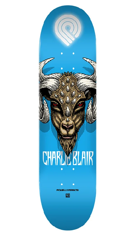 Skateboard Deck for High-Impact Jumps-Powell Peralta Blair Goat Deck 8.0in