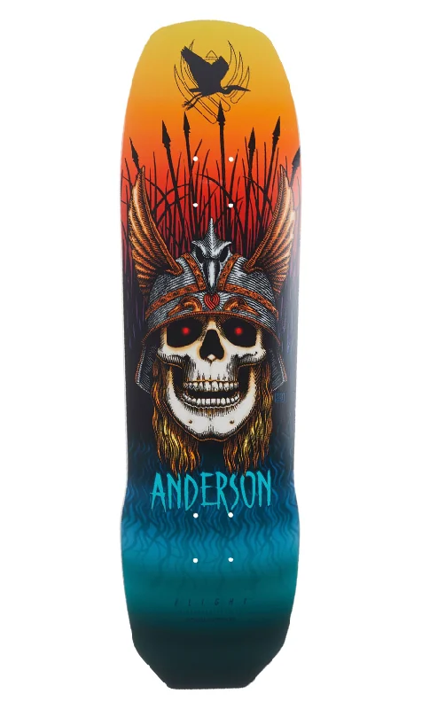 Skateboard Deck with Classic Shape-Powell Peralta Flight Andy Anderson Heron Shape 289 Deck 8.45in