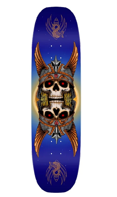 Skateboard Deck for Sponsored Riders-Powell Peralta Flight Heron Egg Shape 301 Deck Andy Anderson/Blue 8.7in