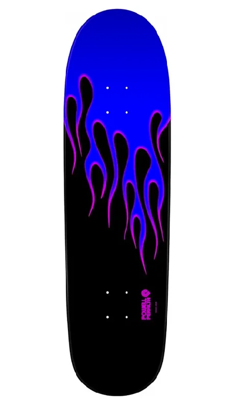 Skateboard Deck with Narrow Profile-Powell Peralta Hot Rod Flames Deck 9.23in