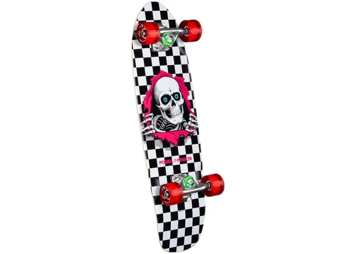 Skateboard for Skateboarding Fans-Powell Peralta Sidewalk Surfer Ripper 7.75" Checker Birch Complete Skateboard