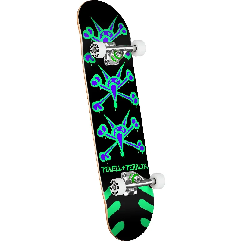 Skateboard for Weekend Fun-Powell Peralta Vato Rats Birch Skateboard Complete - 7" Black/Green