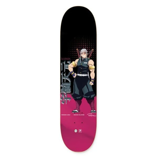 Skateboard Deck with Weatherproof Features-Primitive Lemos Tengen Skateboard Deck Purple - 8.38