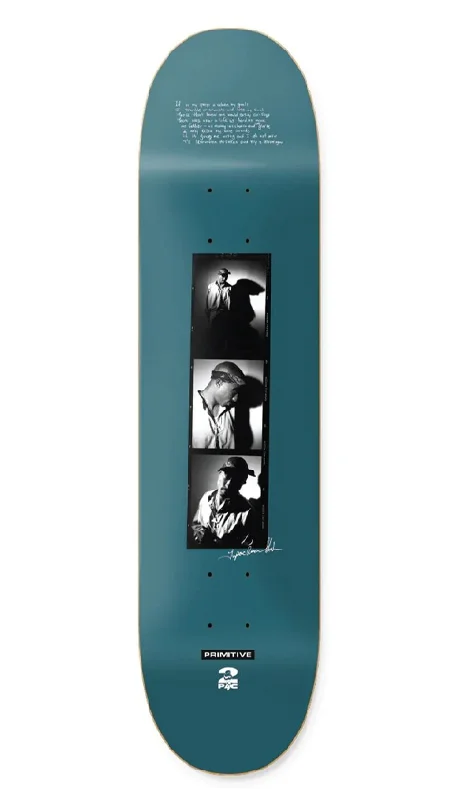 Skateboard Deck for Technical Skating-Primitive X Tupac Shadows Deck 8.125in