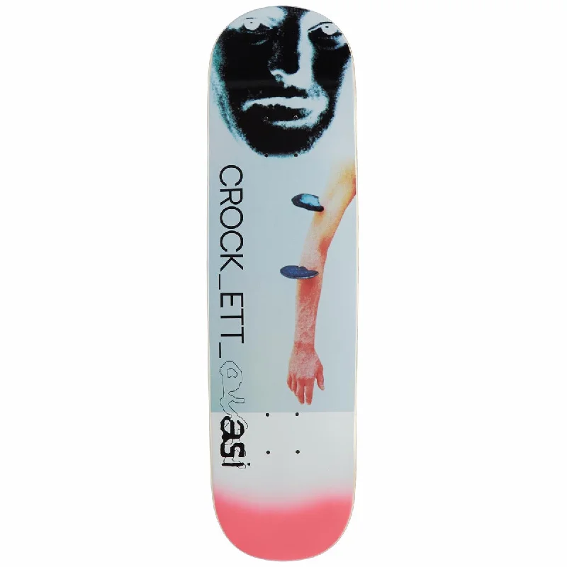 Skateboard Deck for Skaters of All Levels-Quasi Crockett Bio Skateboard Deck - Assorted - 8.25"