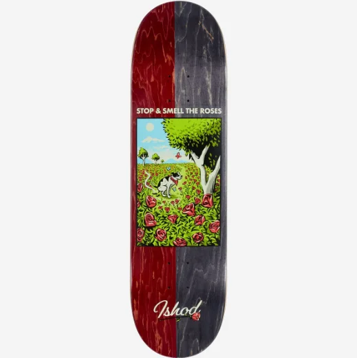 Skateboard Deck for Durable Rides-Real Ishod Bright Side True Fit Skateboard Deck 8.38"