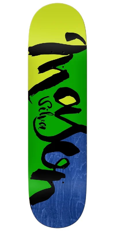 Skateboard Deck for Vert Skating-Real Mason Script Colorblock Skateboard Deck - 8.50"