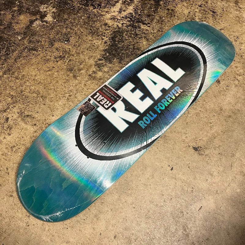 Skateboard Deck with Narrow Stance-REAL OVAL ECLIPSE TF 8.38