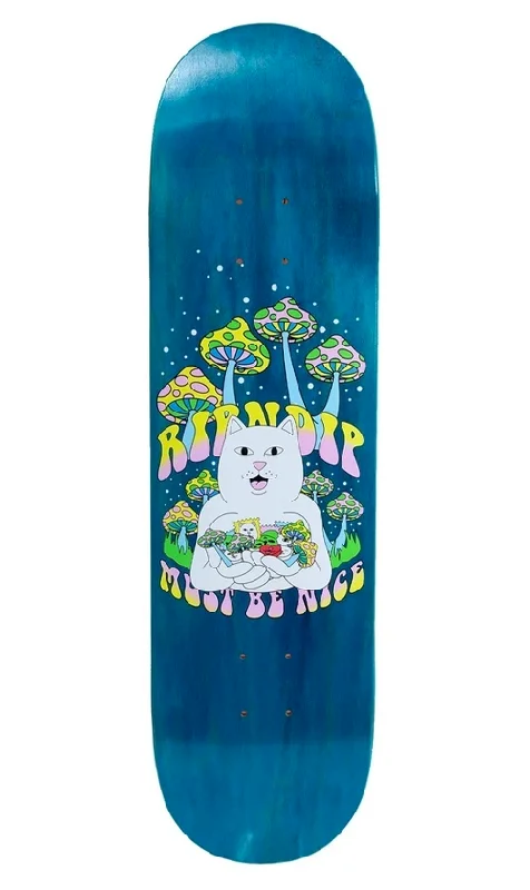 Skateboard Deck with Power Transfer-Rip N Dip Trippy Treatz Deck 8.5in