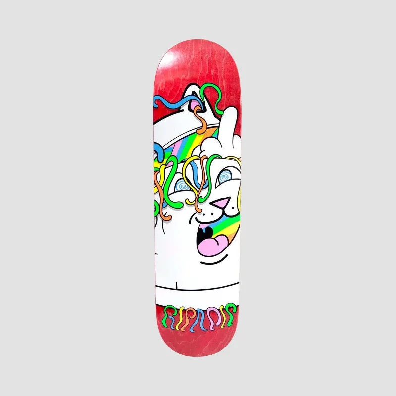 Skateboard Deck for Control-Ripndip Acid Playdo Skateboard Deck Red - 8.5"