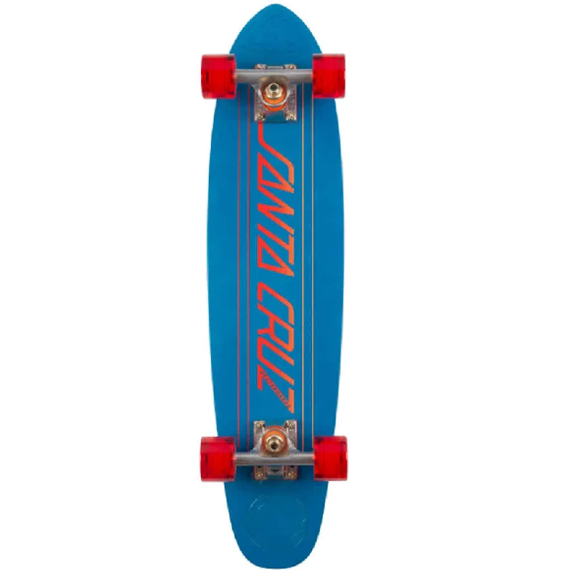 Skateboard with Hollow Trucks-Santa Cruz 28.8" Retro Cruiser 5 Ply 6.97"