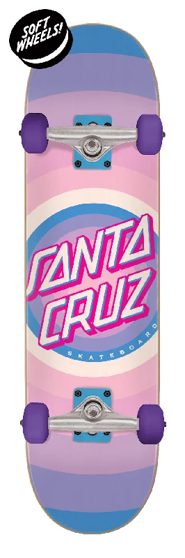 Skateboard for Professional Training-Santa Cruz Gleam Dot Skateboard Complete - 7.75"