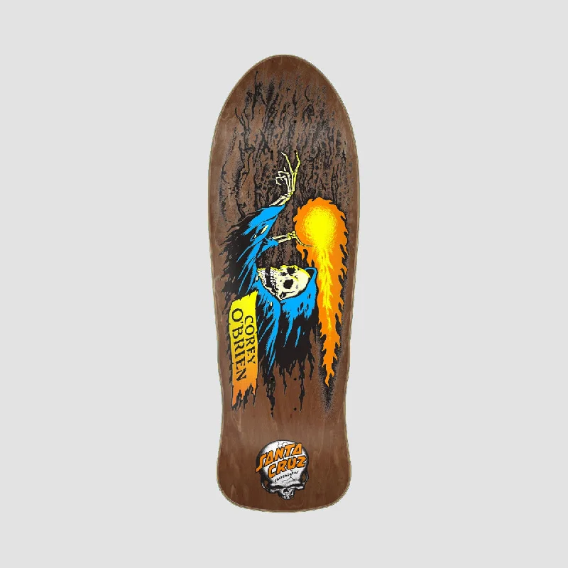 Skateboard Deck for Skateboarding Teams-Santa Cruz OBrien Reaper Reissue Skateboard Deck - 9.85"