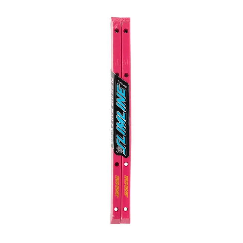 DIY Build Skateboard Rails-Santa Cruz (PINK) Slimline Skateboard Rails 2pk