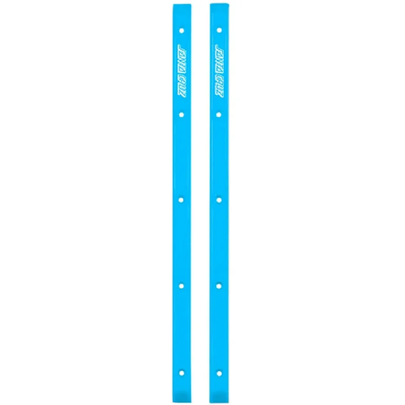 Compact Skateboard Rails-Santa Cruz Rails Slimline Cyan