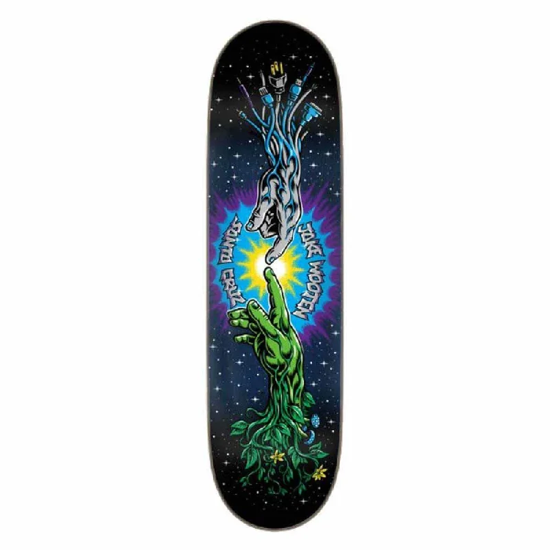 Skateboard Deck with Premium Veneer-Santa Cruz Skateboard Deck Wooten Contact Pro Multi 8.5"