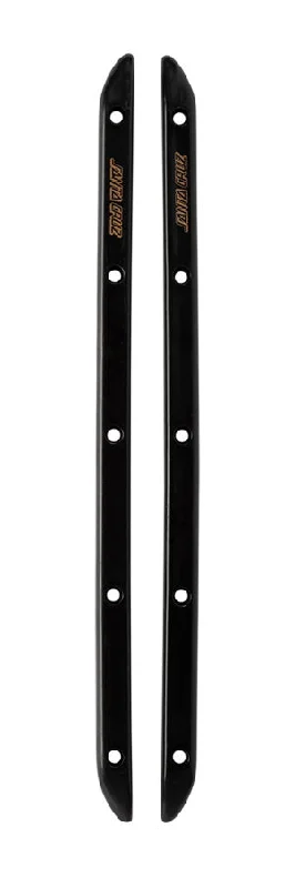 Pro Skater Skateboard Rails-SANTA CRUZ - Slimline HSR Rails Black