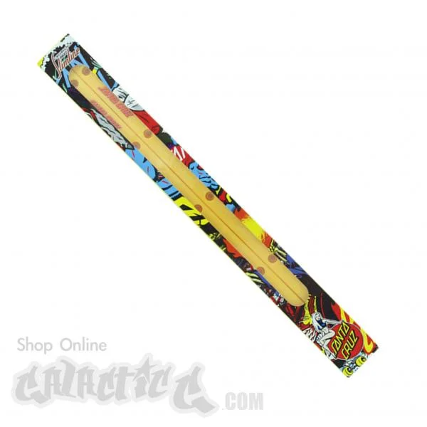 Skateboard Rails With No Assembly Required-Santa Cruz Slimline Board Rails Yellow