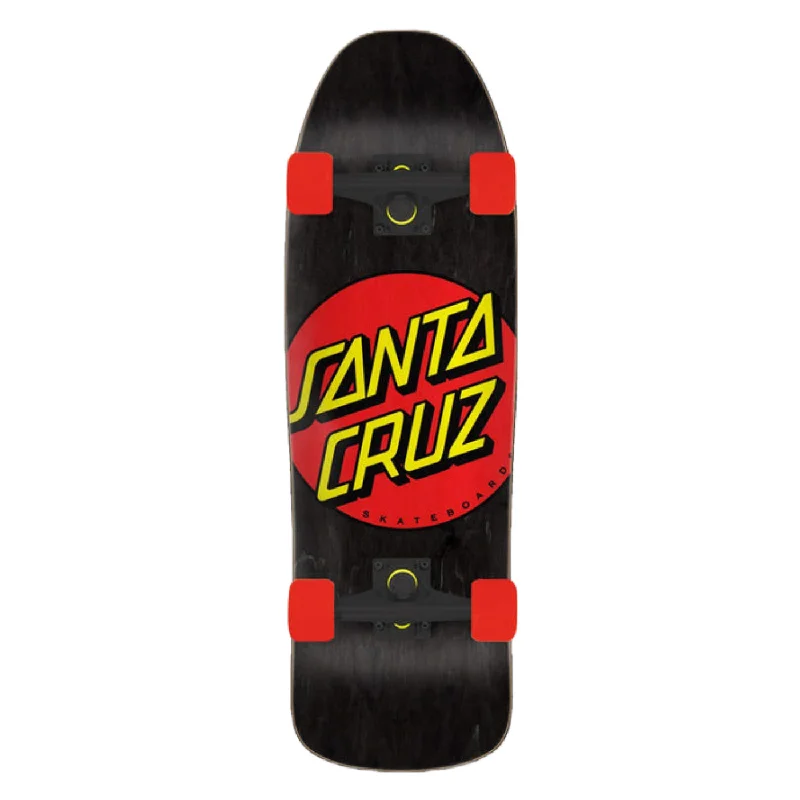 Skateboard with Low Trucks-Santa Cruzer Complete Classic Dot 80 - Multi 31.7"